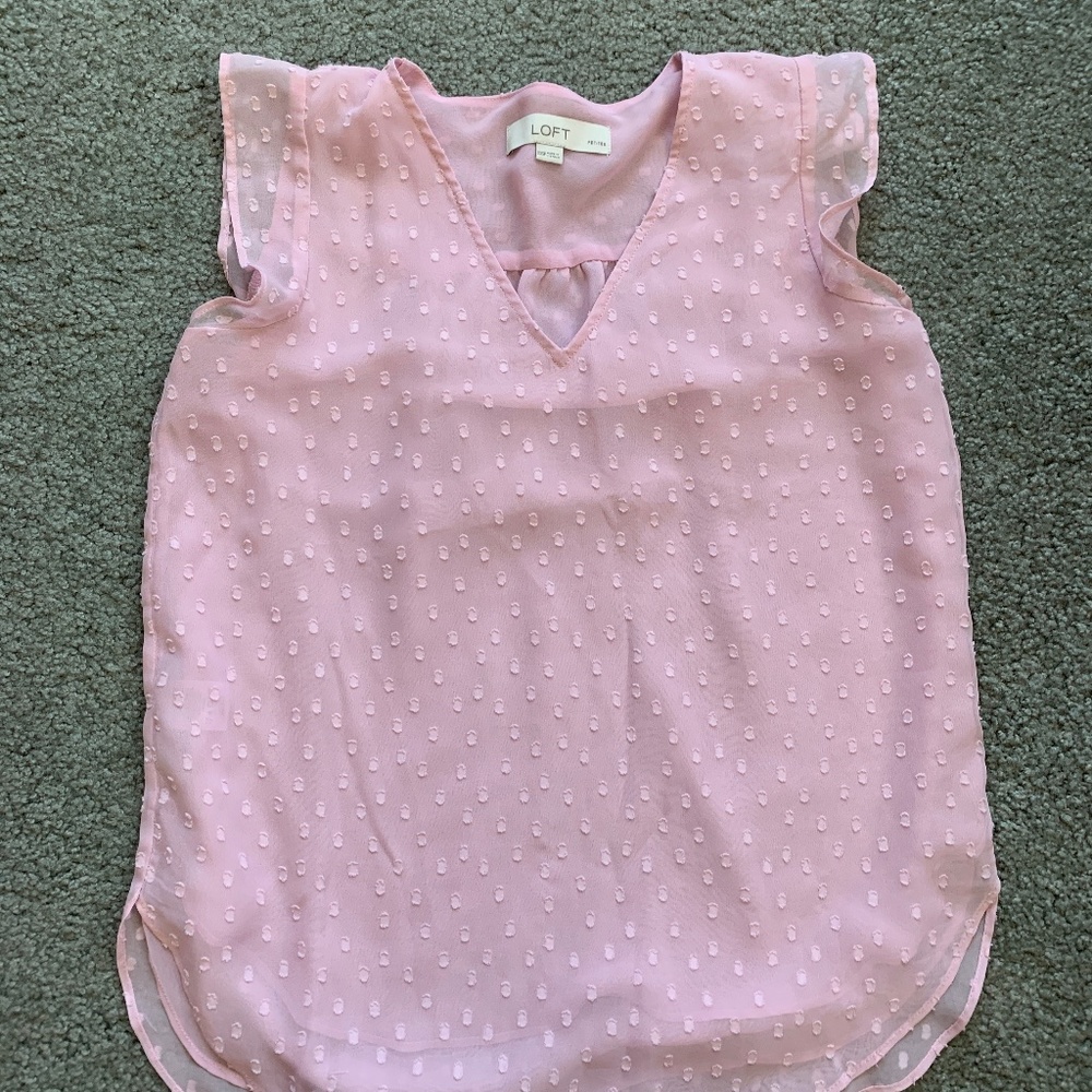 Light Pink Loft Blouse